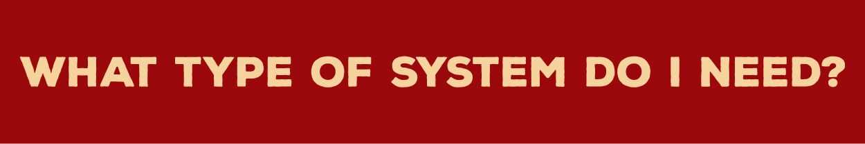 What type of draft beverage system do I need?